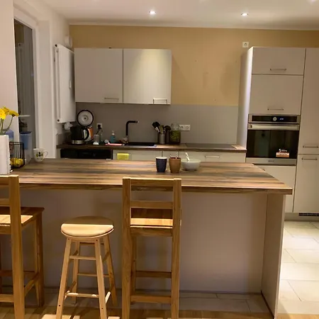 Geraeumiges 4-zimmer-penthouse Mit Balkon Und Parkplatz Apartment